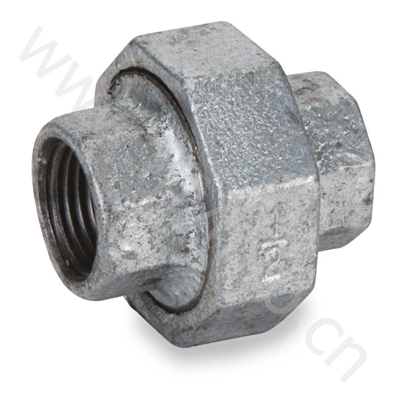 镀锌铁螺纹活接头 dn65 rc2_1/2",16kg