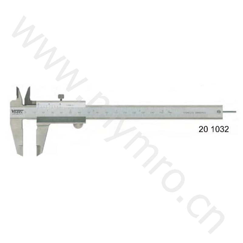 沃戈耳 游标卡尺带固定螺丝抛光圆150/61/20 20 10322 个 1个 『固安